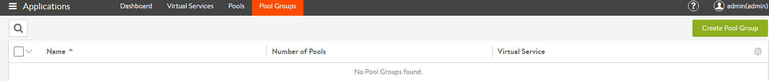 Create ab pool group