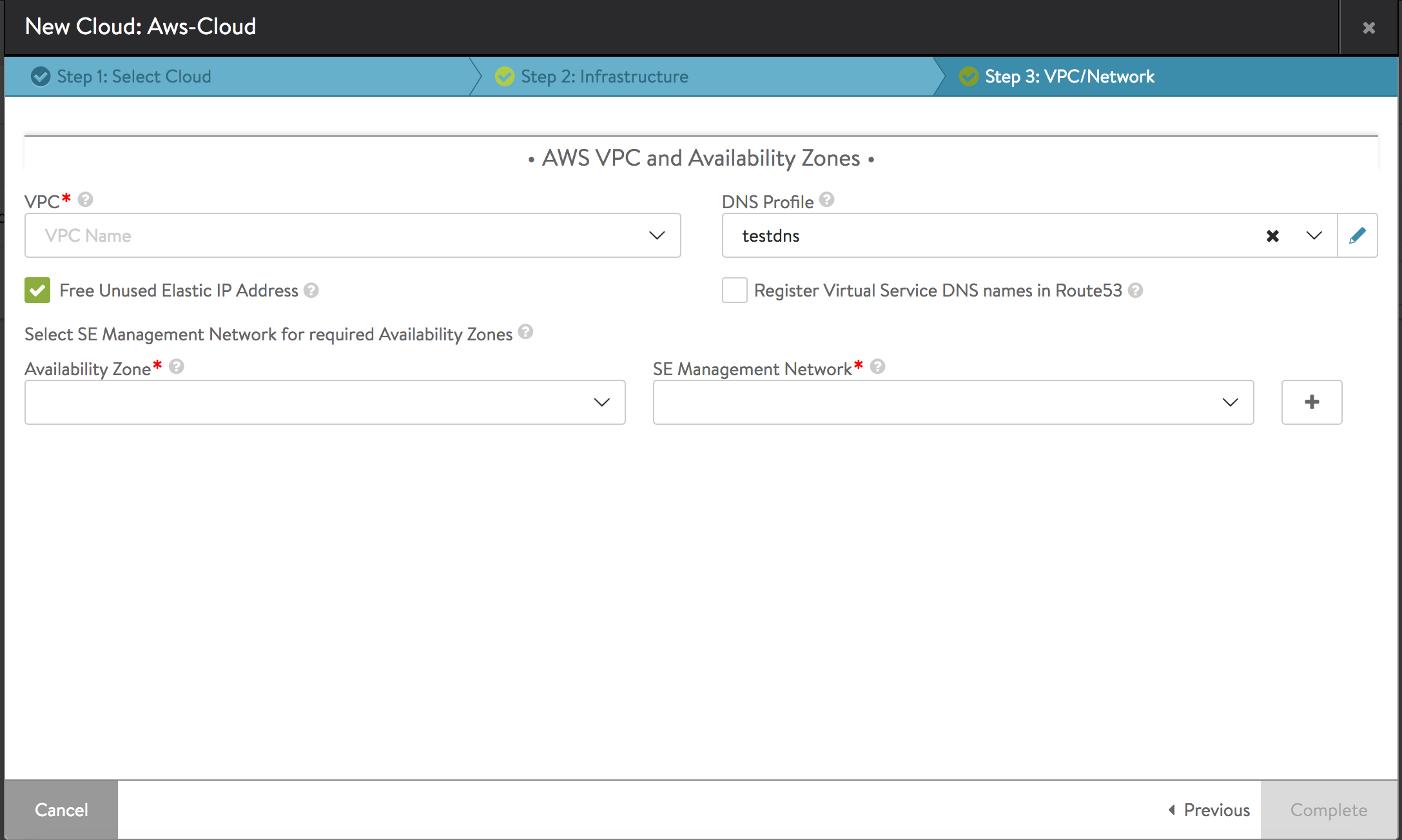 AWS cloud - new avi dns profile-1