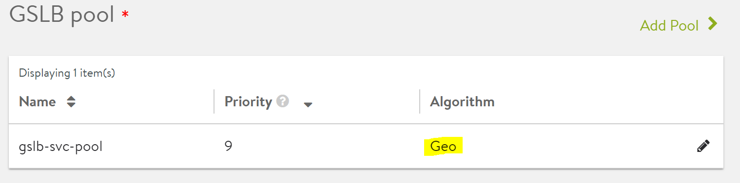 verify correct geo algorithm is in play