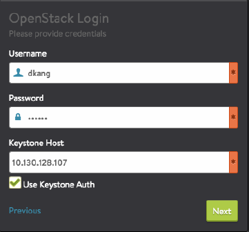 openstack-deploy-openstacklogin-selectkeystone