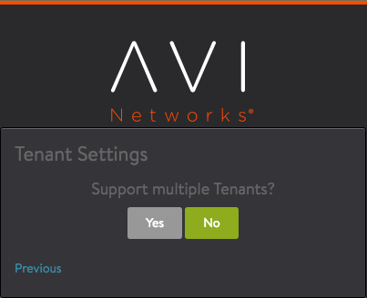 Ctlr-setup-tenantsettings-linuxservercloud-262 Avi Vantage Linux server cloud tenant settings