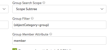 LDAP group category